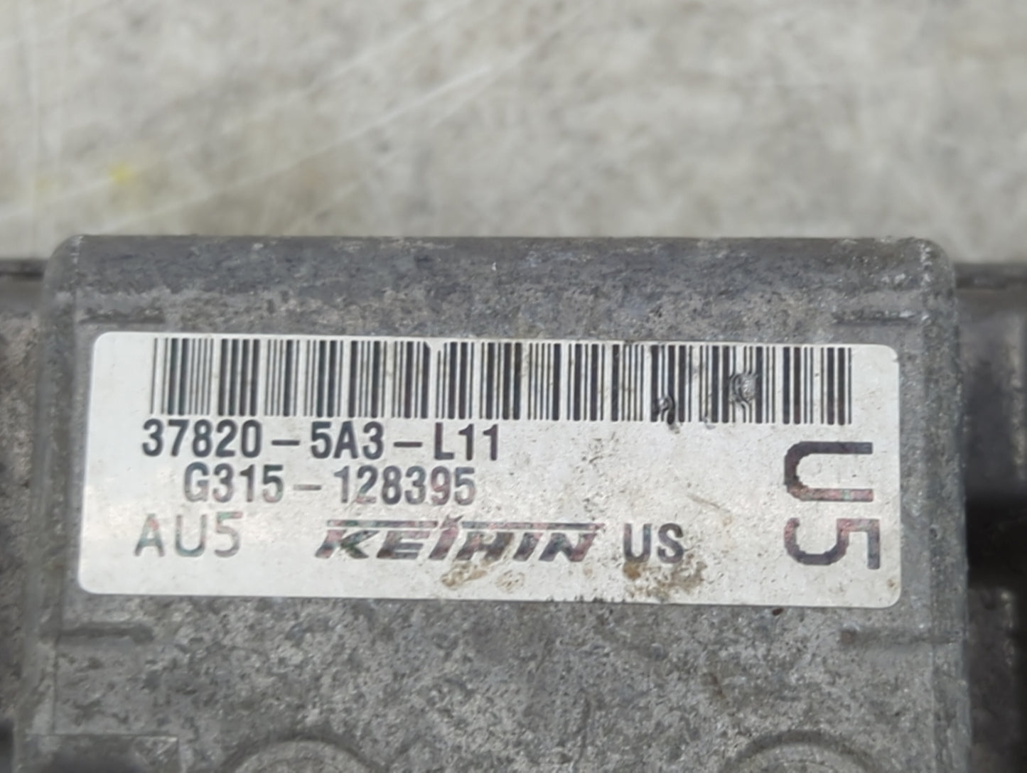 2014 Honda Accord PCM Engine Control Computer ECU ECM PCU OEM P/N:37820-5A3-L11 G315-128395 Fits OEM Used Auto Parts - Oemus