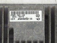 2014 Honda Accord PCM Engine Control Computer ECU ECM PCU OEM P/N:37820-5A3-L42, G318-103714 Fits OEM Used Auto Parts - Oemu