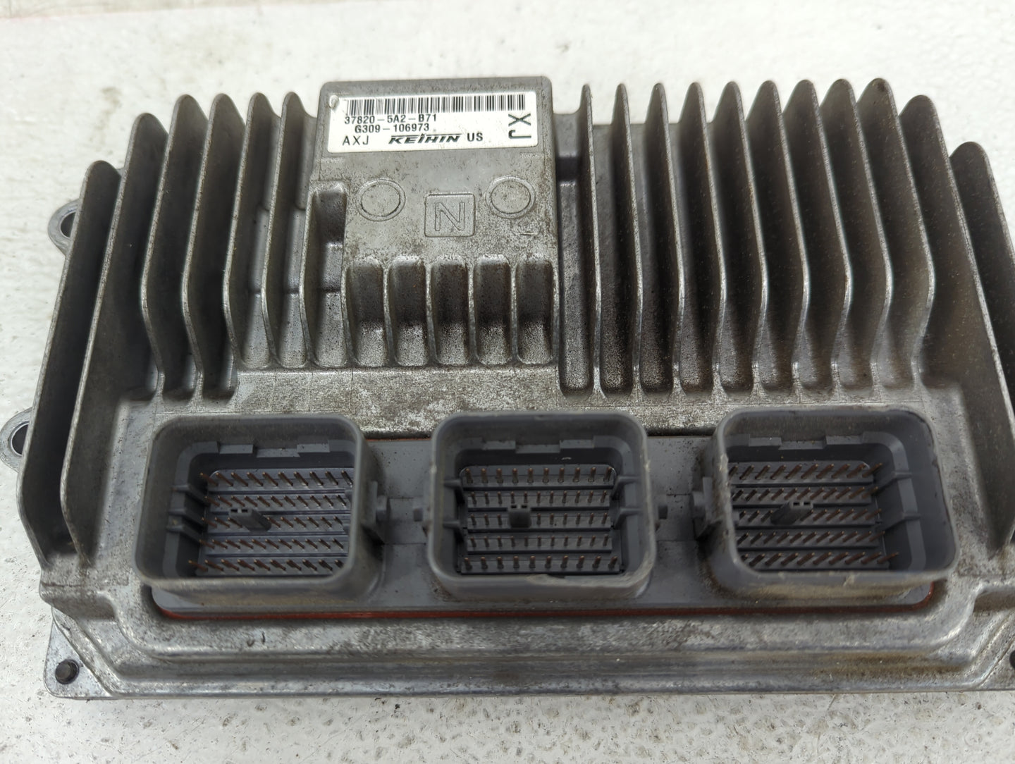 2014 Honda Accord PCM Engine Control Computer ECU ECM PCU OEM P/N:37820-5A2-B71 Fits OEM Used Auto Parts - Oemusedautoparts1