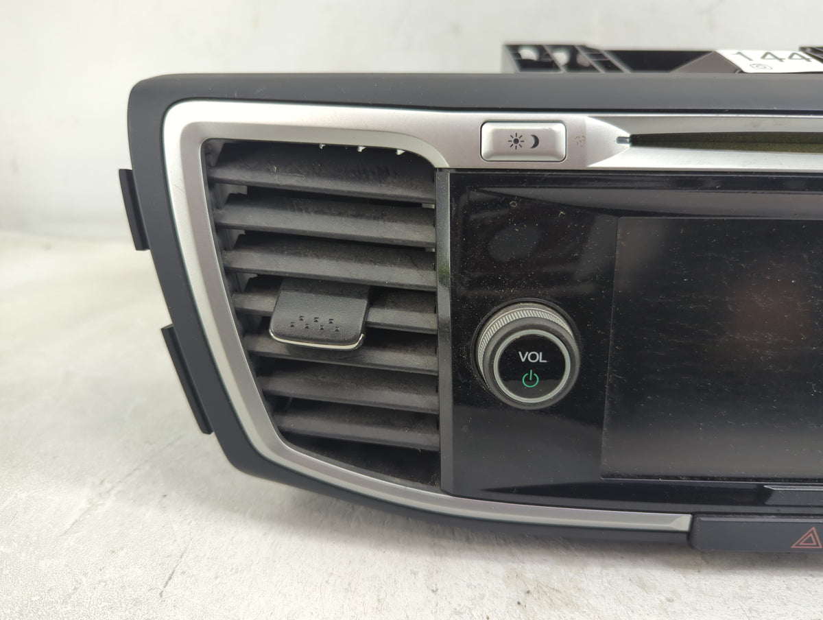 2014 Honda Accord Radio AM FM Cd Player Receiver Replacement P/N:39101-T2A-A830-M1 MF834A0, 39100T2A A820, NH167L OEM Used A