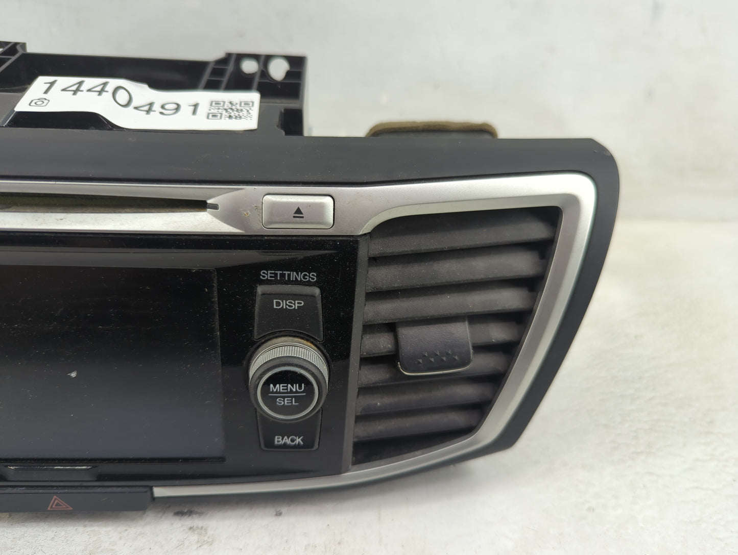 2014 Honda Accord Information Display Screen 1440491 - Oemusedautoparts1.com
