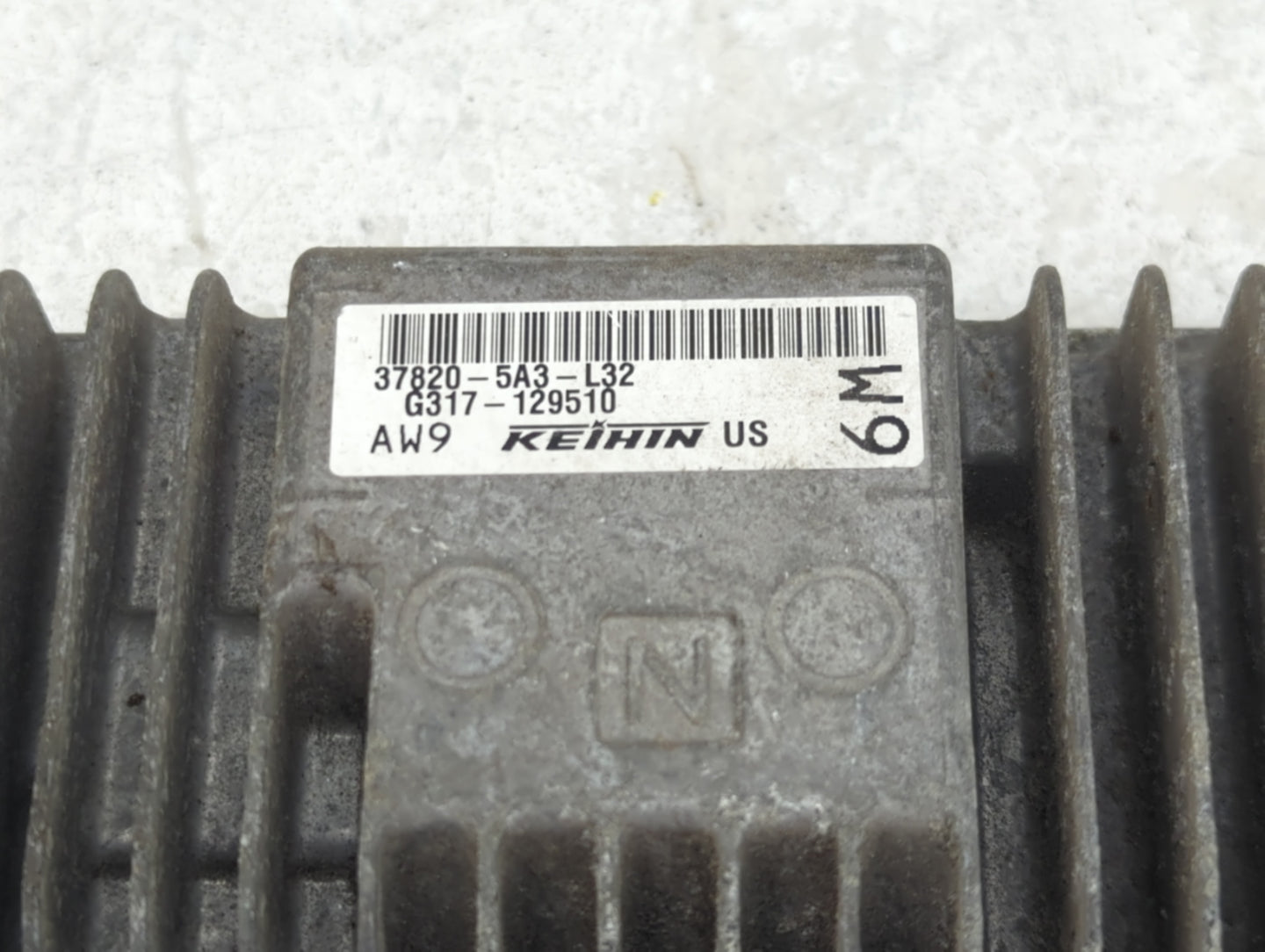 2014 Honda Accord PCM Engine Control Computer ECU ECM PCU OEM P/N:37820-5A3-L32 Fits OEM Used Auto Parts - Oemusedautoparts1