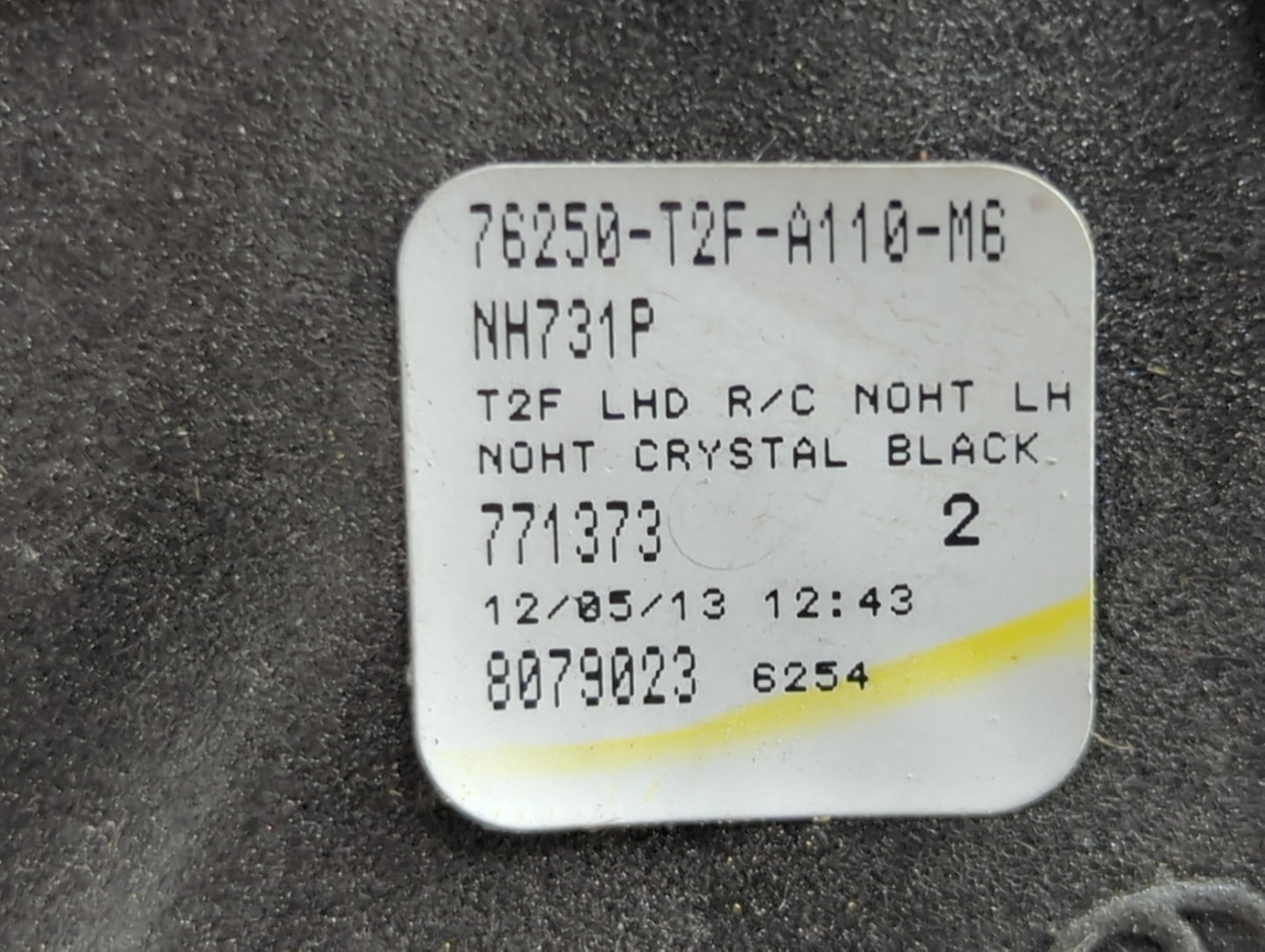 2013-2017 Honda Accord Driver Side View Mirror - Left Door Mirror OEM Used - Oemusedautoparts1.com