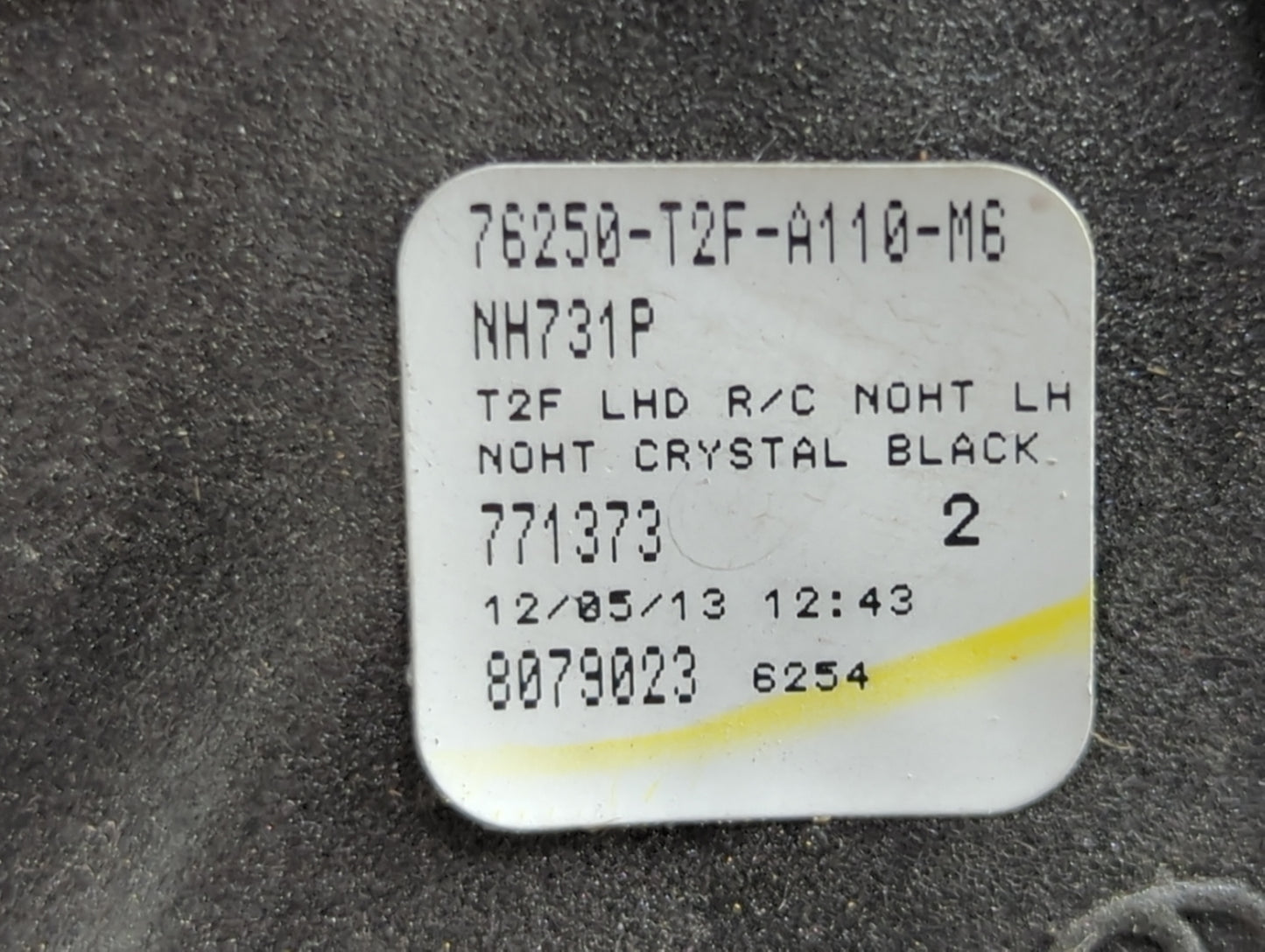 2013-2017 Honda Accord Driver Side View Mirror - Left Door Mirror OEM Used - Oemusedautoparts1.com