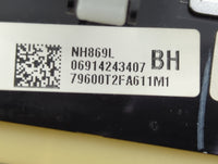 2013-2015 Honda Accord Climate Control Module Temperature AC/Heater Replacement P/N:79600T2FA611M1 Fits Fits 2013 2014 2015 