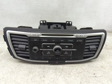 2013-2015 Honda Accord Radio AM FM Cd Player Receiver Replacement P/N:39100-T2A-A320 Fits Fits 2013 2014 2015 OEM Used Auto 