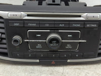 2013-2015 Honda Accord Radio AM FM Cd Player Receiver Replacement P/N:39100-T2A-A320 Fits Fits 2013 2014 2015 OEM Used Auto 