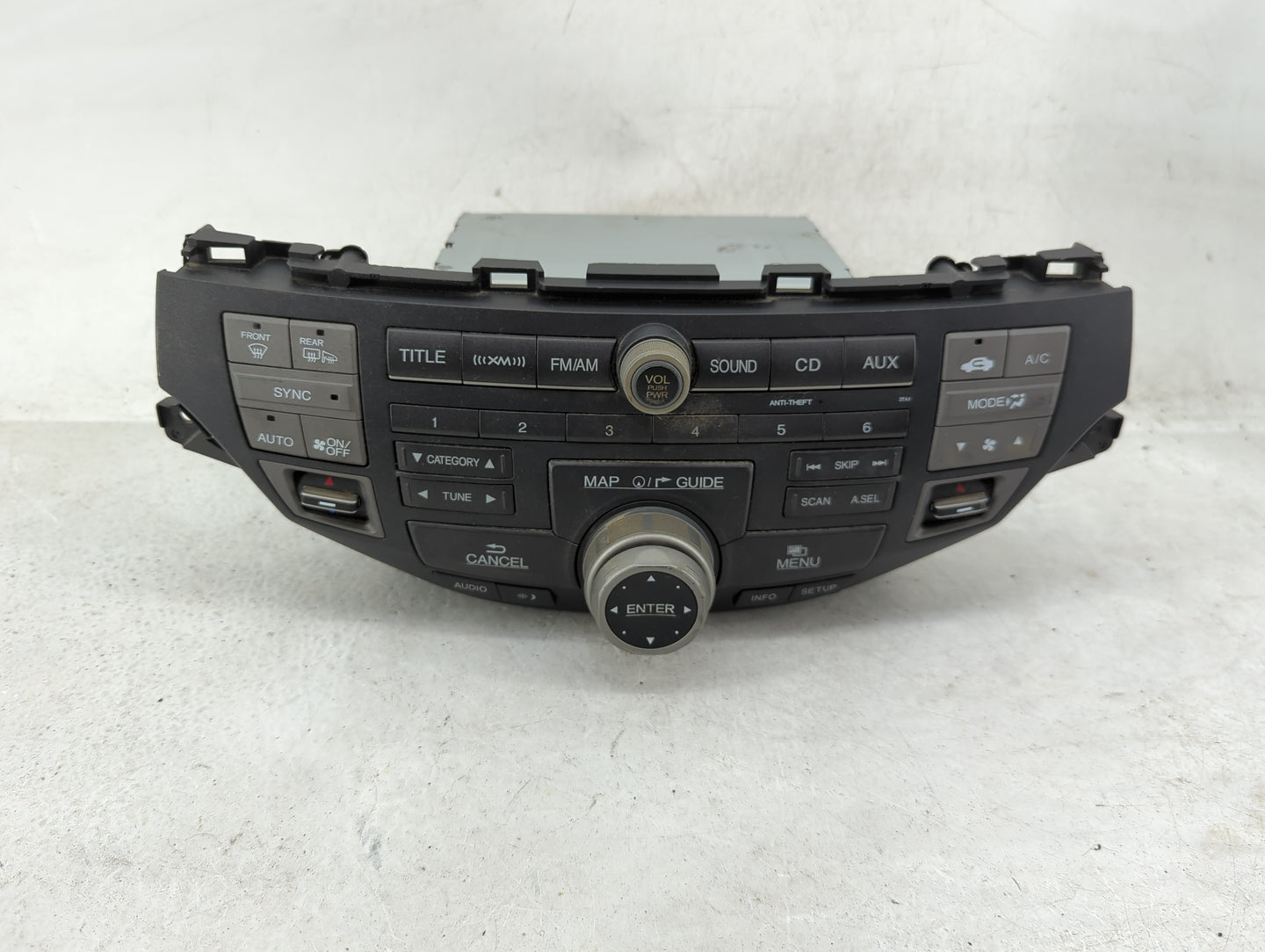 2013-2015 Honda Accord Radio AM FM Cd Player Receiver Replacement P/N:39101-TA0-A920-M1 39050TA0A920 Fits Fits 2013 2014 201