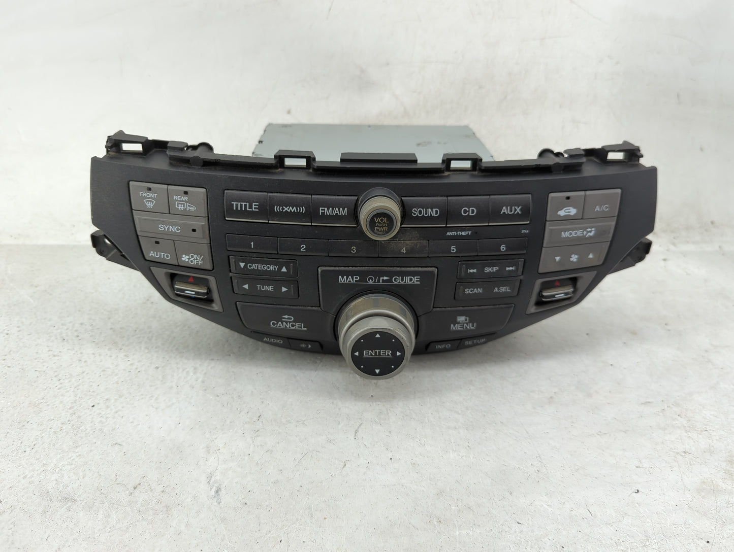 2013-2015 Honda Accord Radio AM FM Cd Player Receiver Replacement P/N:39101-TA0-A920-M1 39050TA0A920 Fits Fits 2013 2014 201