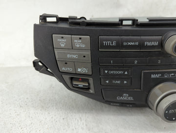 2013-2015 Honda Accord Radio AM FM Cd Player Receiver Replacement P/N:39101-TA0-A920-M1 39050TA0A920 Fits Fits 2013 2014 2015 OEM Used Auto Parts
