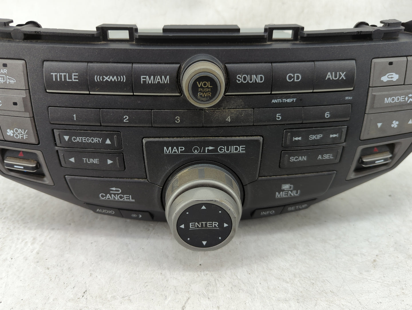 2013-2015 Honda Accord Radio AM FM Cd Player Receiver Replacement P/N:39101-TA0-A920-M1 39050TA0A920 Fits Fits 2013 2014 201
