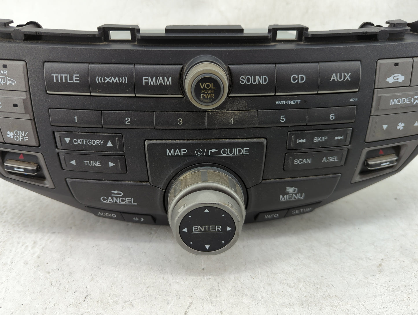 2013-2015 Honda Accord Radio AM FM Cd Player Receiver Replacement P/N:39101-TA0-A920-M1 39050TA0A920 Fits Fits 2013 2014 201