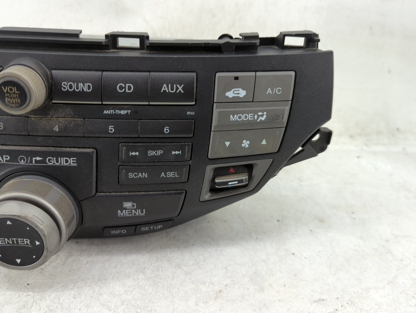 2013-2015 Honda Accord Radio AM FM Cd Player Receiver Replacement P/N:39101-TA0-A920-M1 39050TA0A920 Fits Fits 2013 2014 201