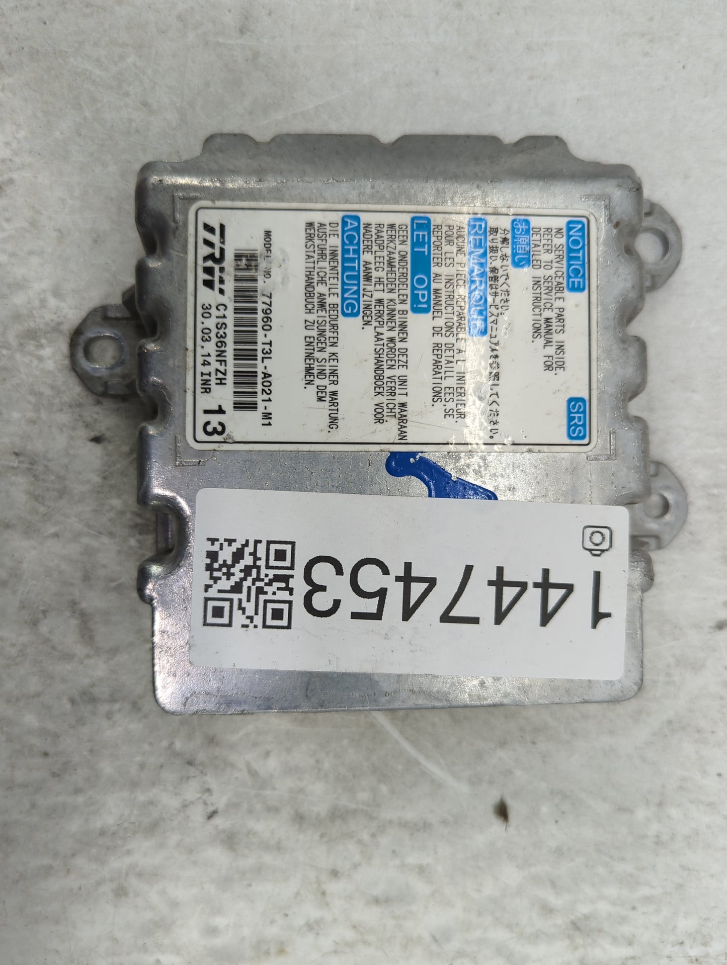 2013-2014 Honda Accord Body Control Module Bcm Inner Cabin Fuse Box - Oemusedautoparts1.com