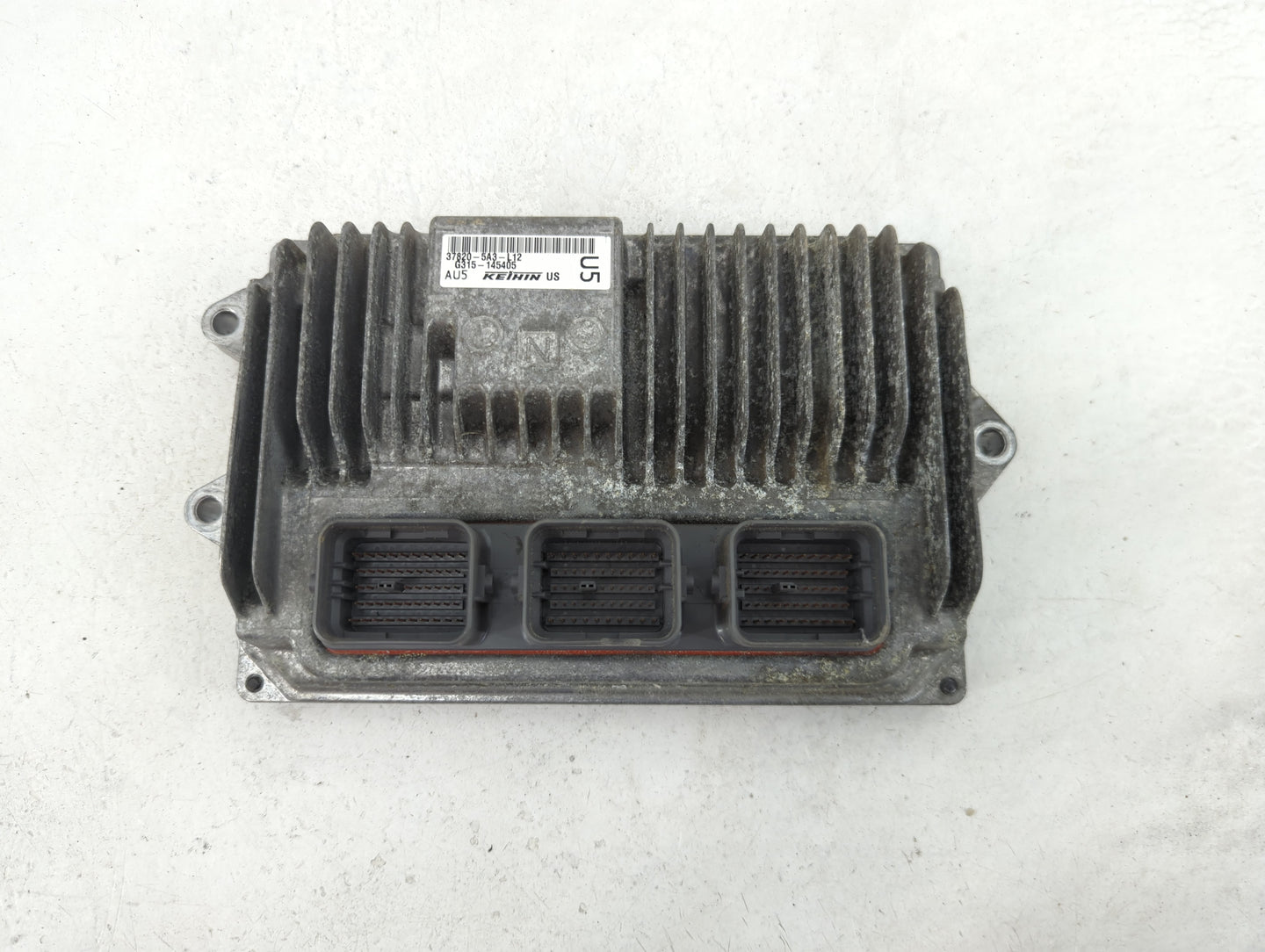2014 Honda Accord PCM Engine Control Computer ECU ECM PCU OEM P/N:37820-5A3-L12 Fits OEM Used Auto Parts - Oemusedautoparts1