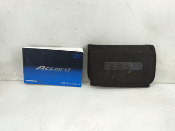 2014 Honda Accord Owners Manual Book Guide P/N:31T2A610 00X31-T2A-6100 OEM Used Auto Parts - Oemusedautoparts1.com