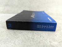 2014 Honda Accord Owners Manual Book Guide P/N:31T2A610 00X31-T2A-6100 OEM Used Auto Parts - Oemusedautoparts1.com