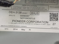 2013-2015 Honda Accord Radio AM FM Cd Player Receiver Replacement P/N:DEH-3138 NEPI090357US, AJDK070 Fits Fits 2013 2014 201
