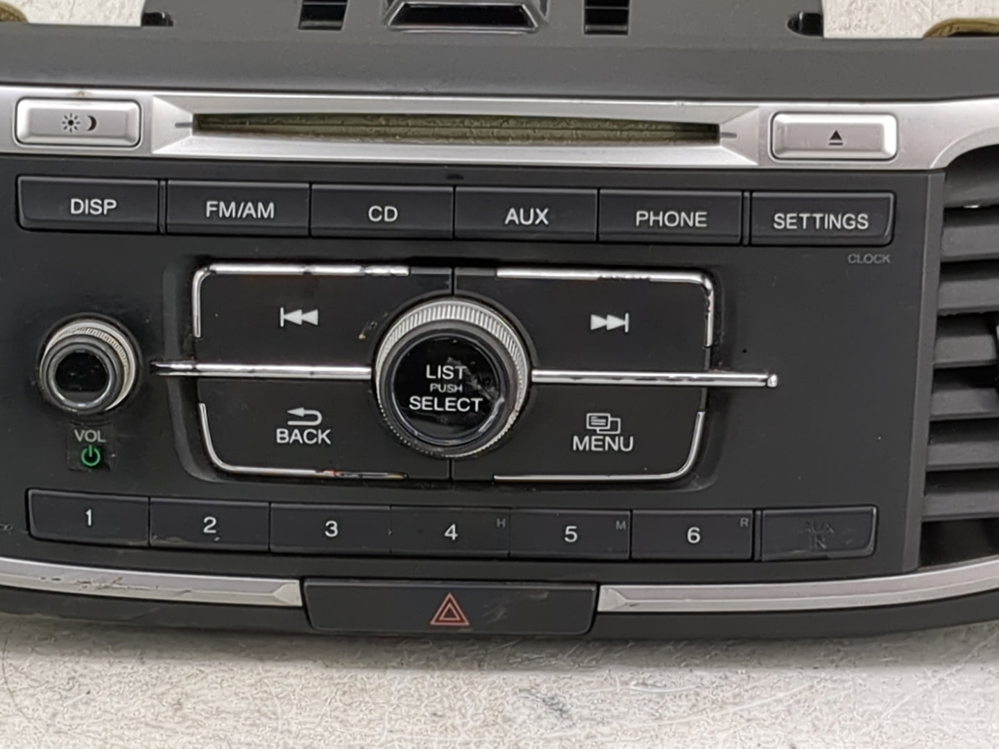 2013-2015 Honda Accord Radio AM FM Cd Player Receiver Replacement P/N:39100-T2A-A120 AJDK070, DEH-3138 Fits Fits 2013 2014 2