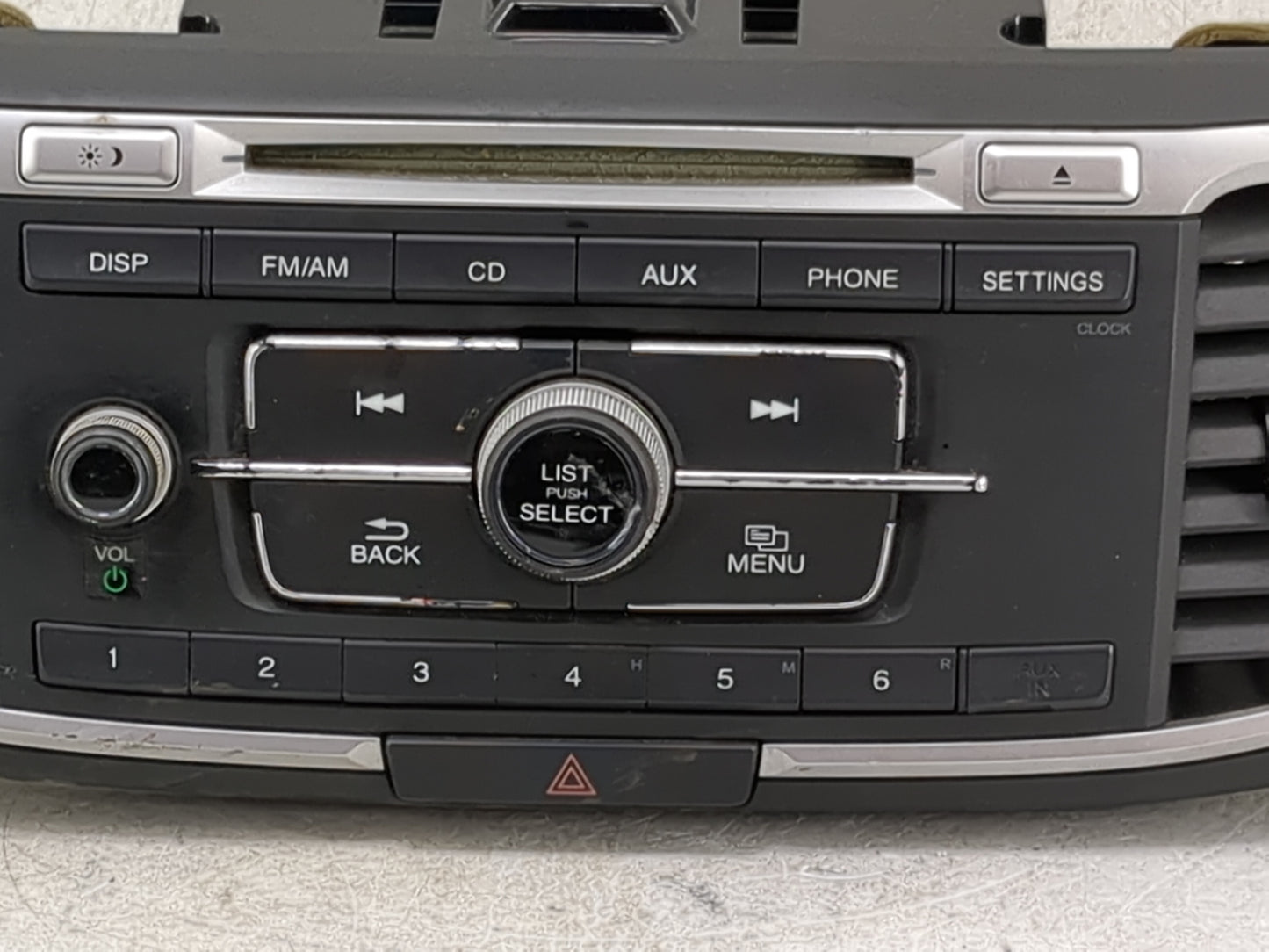 2013-2015 Honda Accord Radio AM FM Cd Player Receiver Replacement P/N:39100-T2A-A120 AJDK070, DEH-3138 Fits Fits 2013 2014 2
