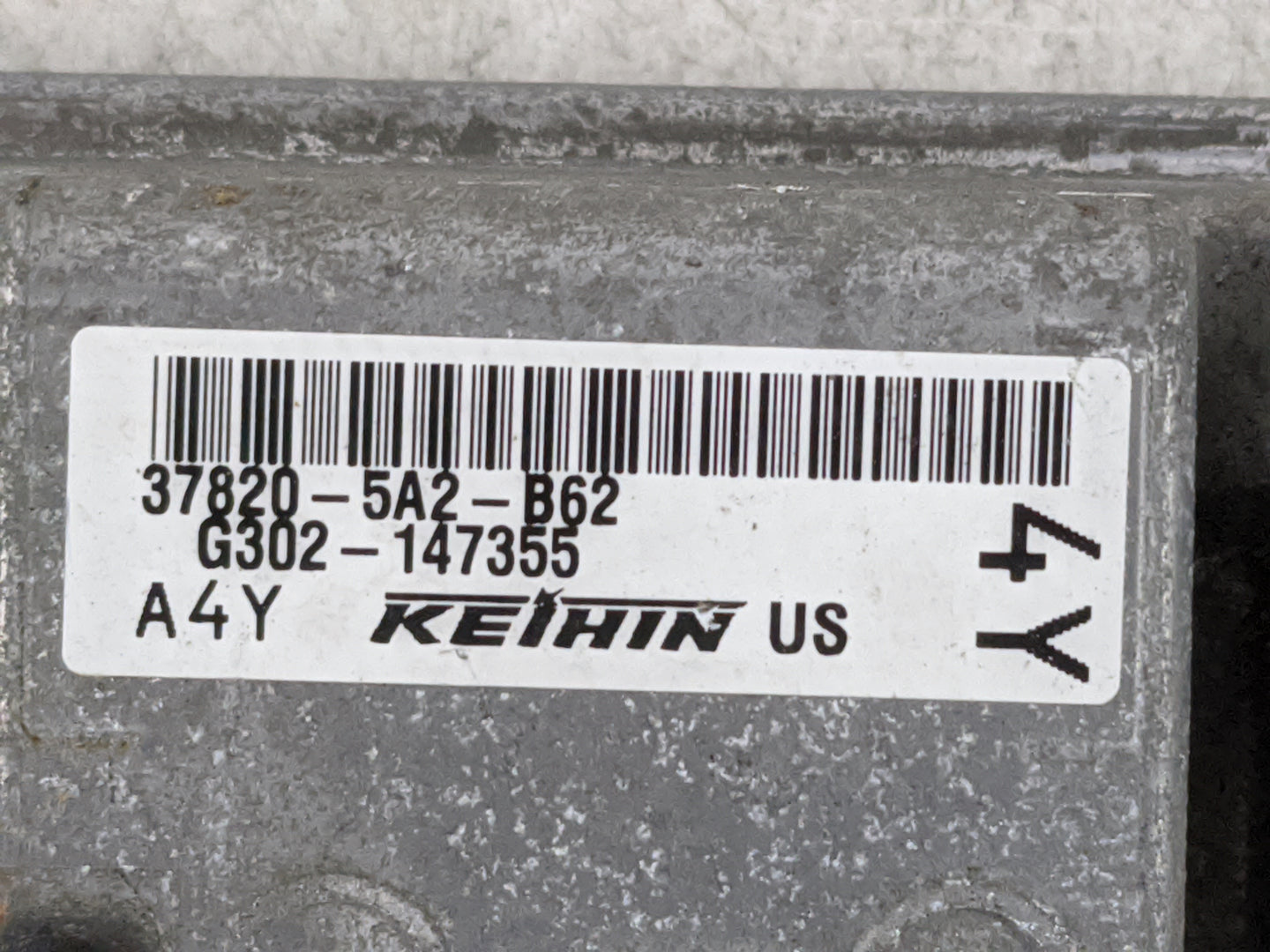 2014 Honda Accord PCM Engine Control Computer ECU ECM PCU OEM P/N:37820-5A2-B62 Fits OEM Used Auto Parts - Oemusedautoparts1