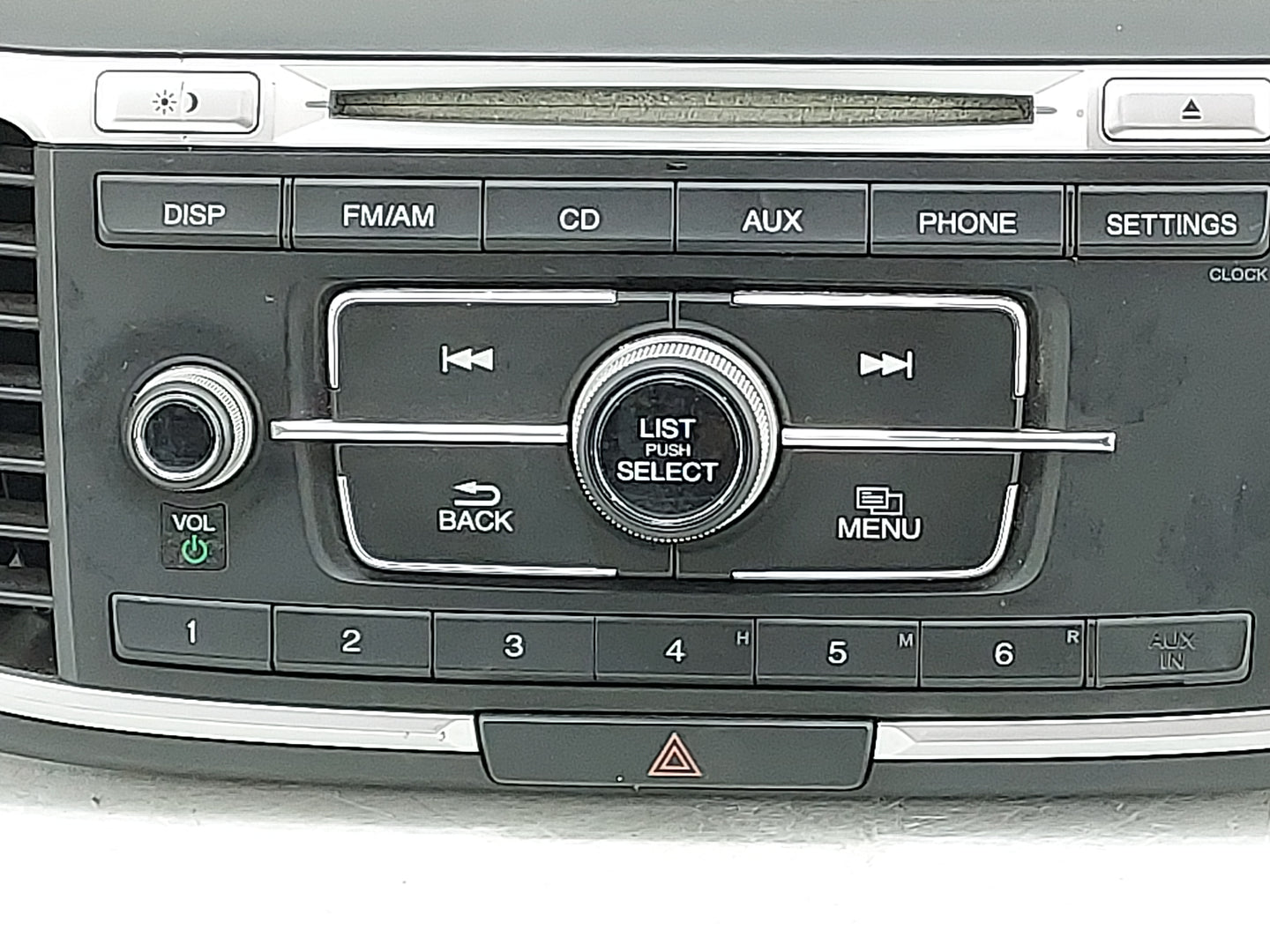 2013-2015 Honda Accord Radio AM FM Cd Player Receiver Replacement P/N:39100-T2A-A220 DEH-3238 Fits Fits 2013 2014 2015 OEM U