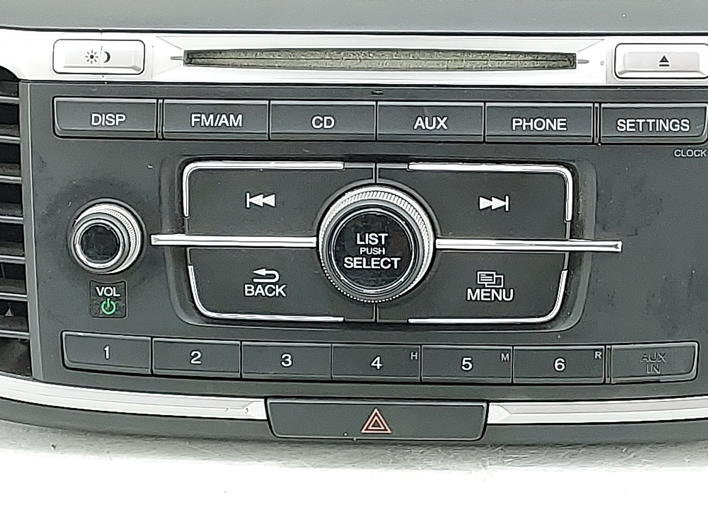 2013-2015 Honda Accord Radio AM FM Cd Player Receiver Replacement P/N:39100-T2A-A220 DEH-3238 Fits Fits 2013 2014 2015 OEM U