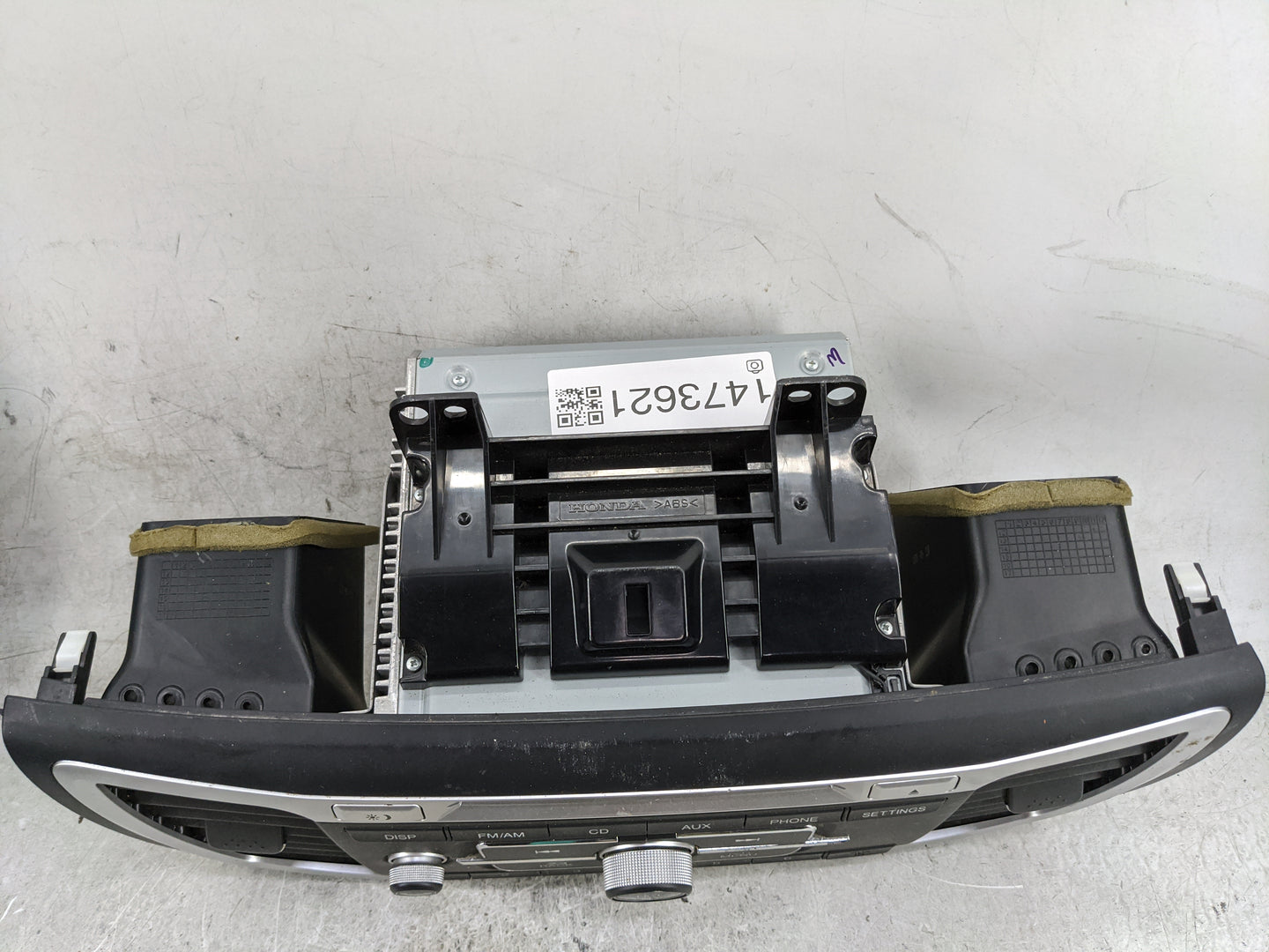 2013-2015 Honda Accord Radio AM FM Cd Player Receiver Replacement P/N:DEH-3138 AJDK070, 30063836 Fits Fits 2013 2014 2015 OE