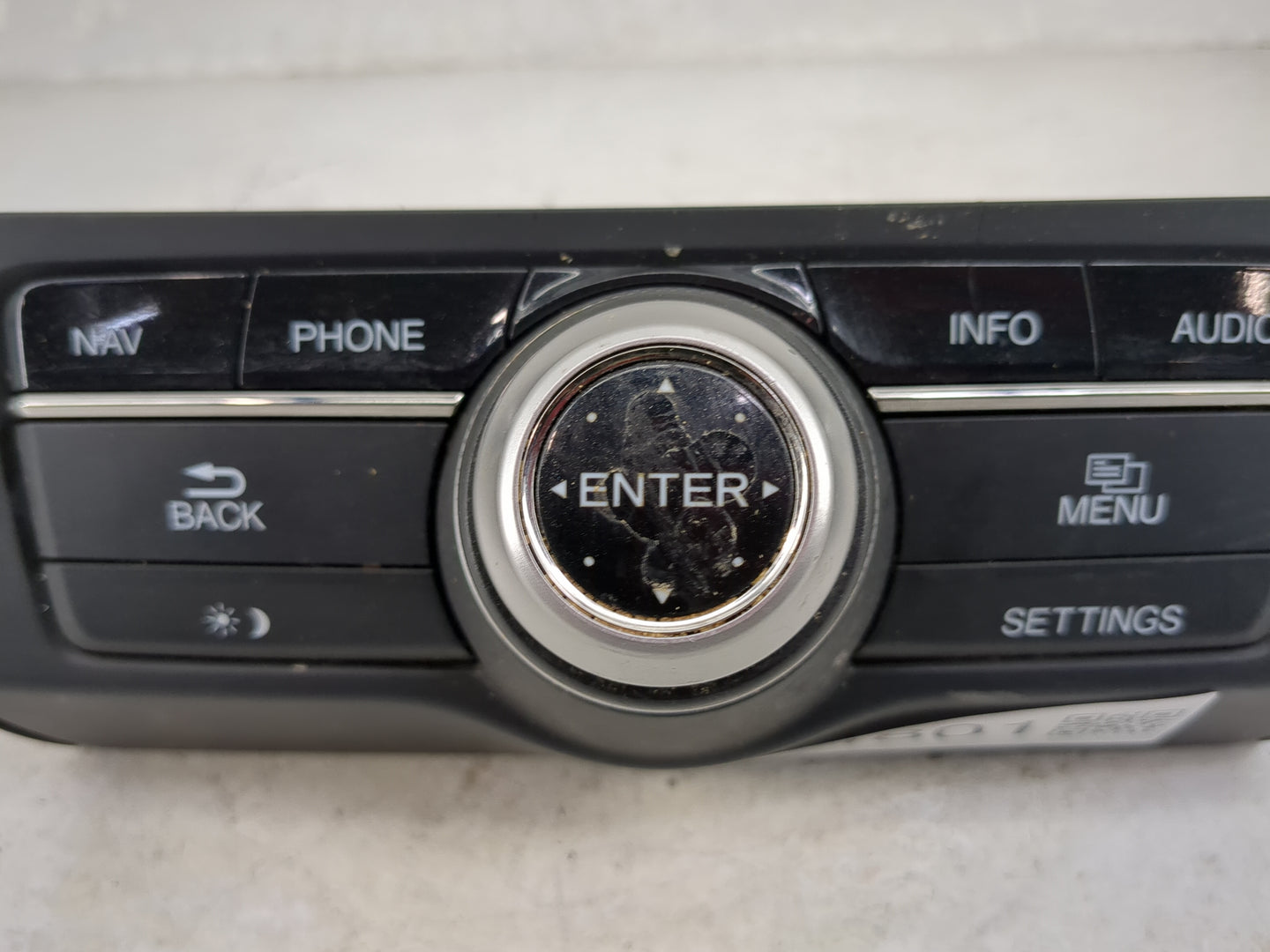 2013-2015 Honda Accord Radio Control Panel 1474801 - Oemusedautoparts1.com