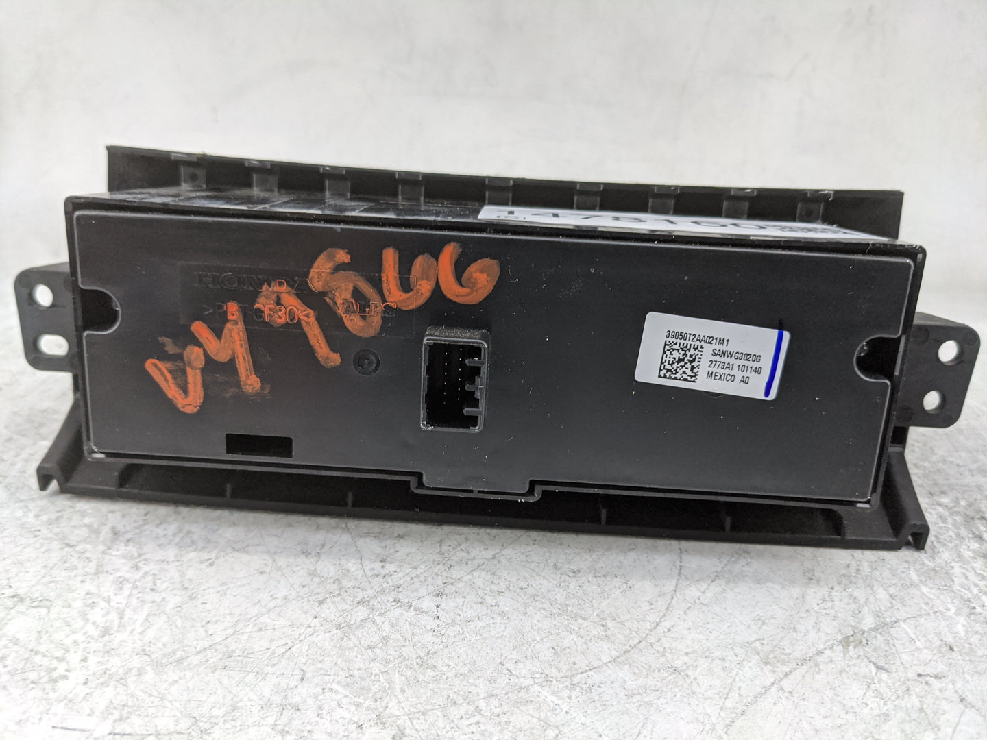 2013-2015 Honda Accord Radio Control Panel 1478160 - Oemusedautoparts1.com