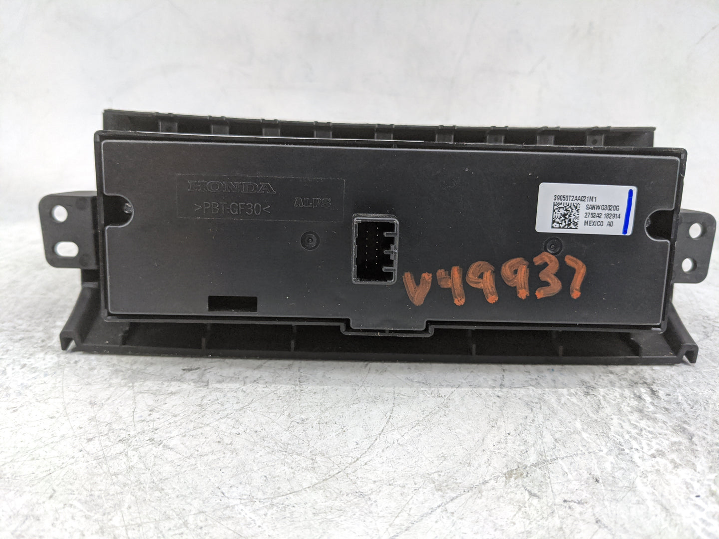 2013-2015 Honda Accord Radio Control Panel 1478250 - Oemusedautoparts1.com