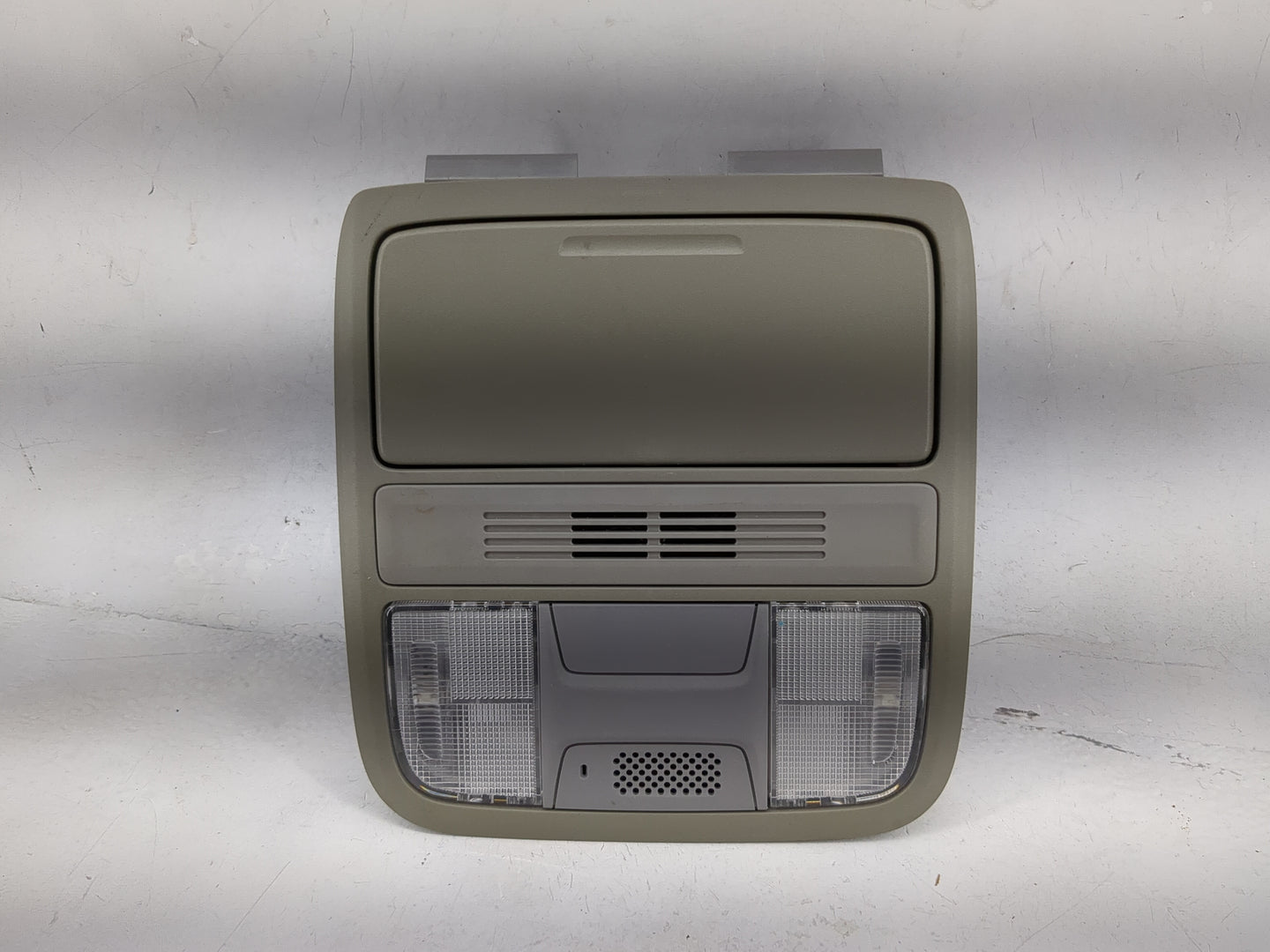 2014 Honda Accord Overhead Roof Console Tan - Oemusedautoparts1.com