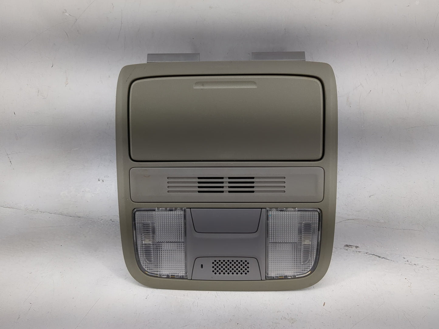 2014 Honda Accord Overhead Roof Console Tan - Oemusedautoparts1.com