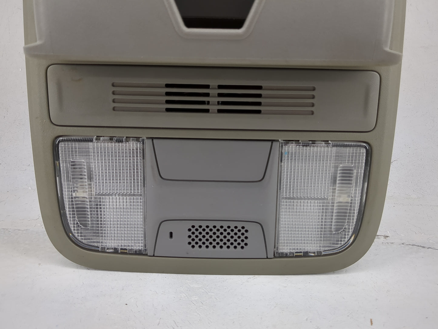 2014 Honda Accord Overhead Roof Console Tan - Oemusedautoparts1.com