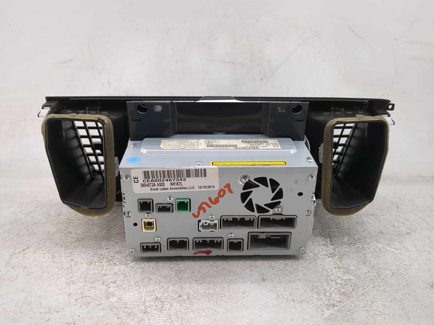 2013-2015 Honda Accord Information Display Screen 1483305 - Oemusedautoparts1.com