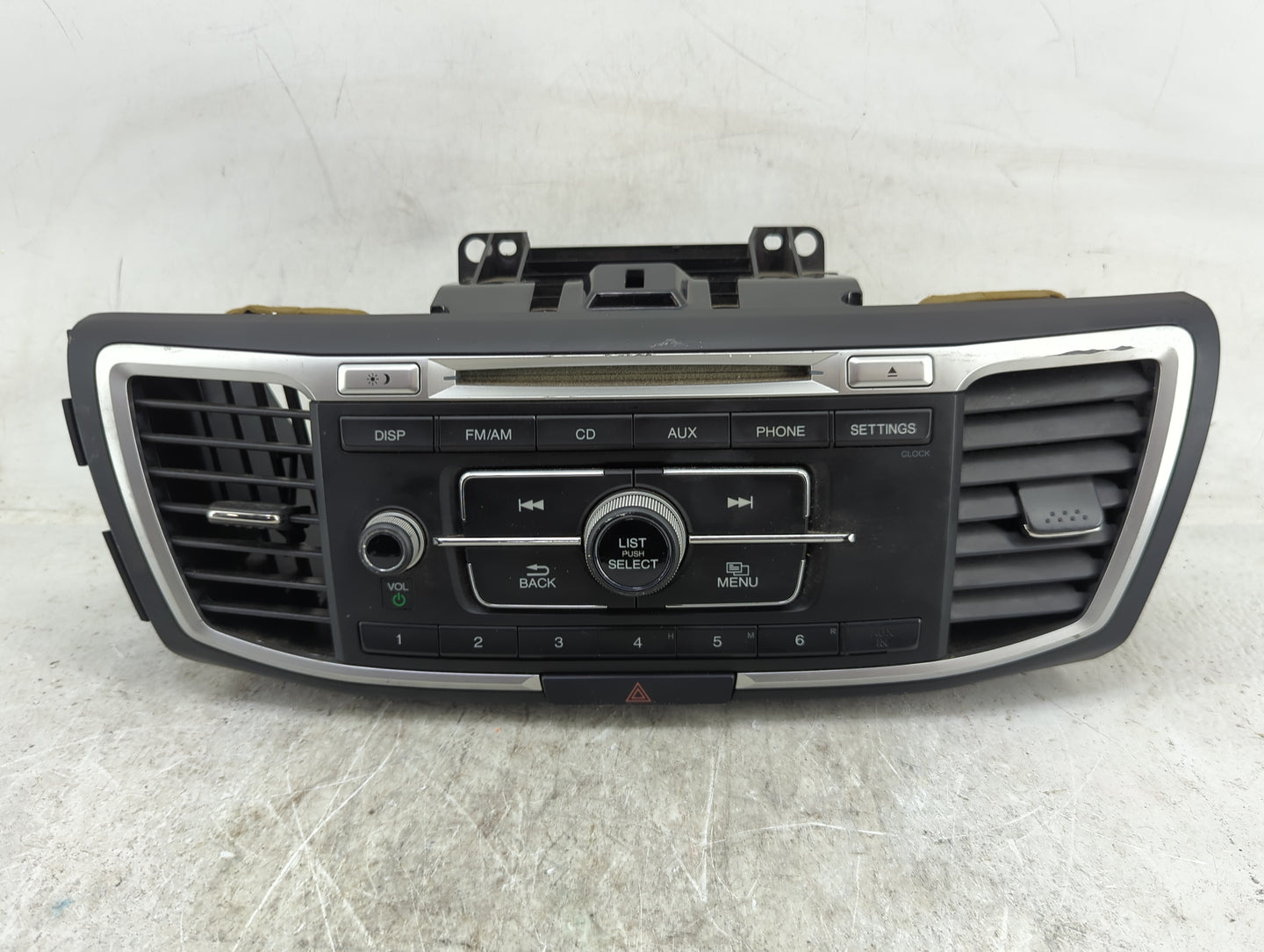 2013-2015 Honda Accord Radio AM FM Cd Player Receiver Replacement Fits Fits 2013 2014 2015 OEM Used Auto Parts - Oemusedauto