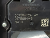 2013-2017 Honda Accord Master Power Window Switch Replacement Driver Side Left P/N:35750-T2A-A11 2178994-6 Fits OEM Used Aut