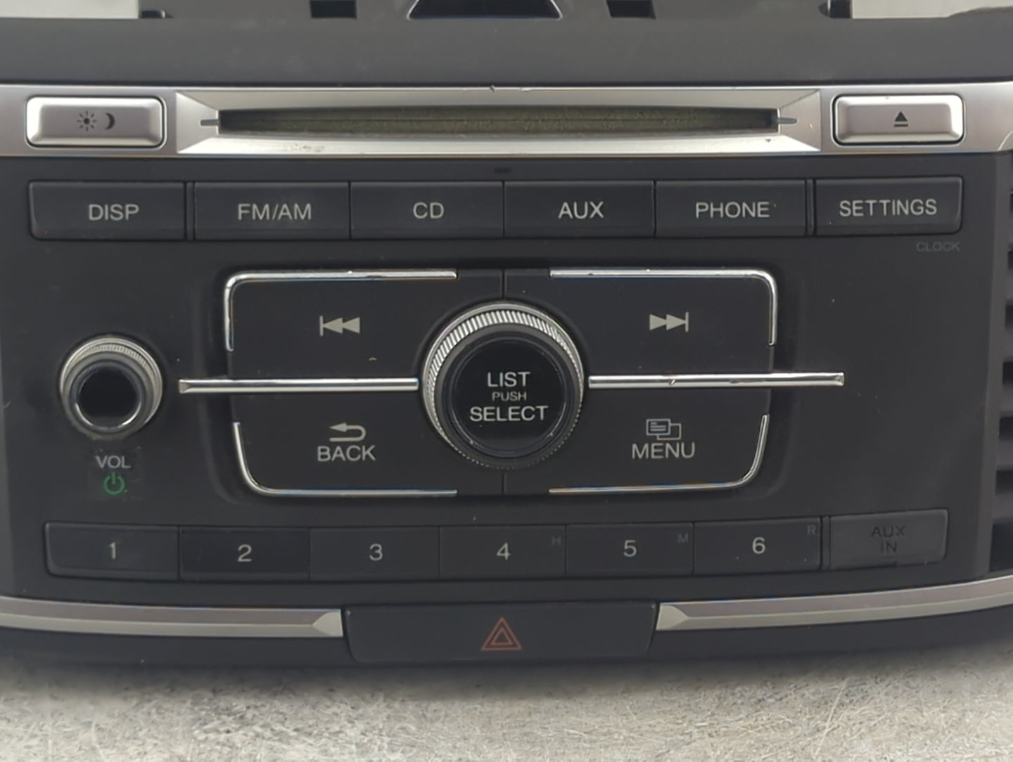 2013-2015 Honda Accord Radio AM FM Cd Player Receiver Replacement P/N:39100-T2A-A120 DEH-3138 Fits Fits 2013 2014 2015 OEM U