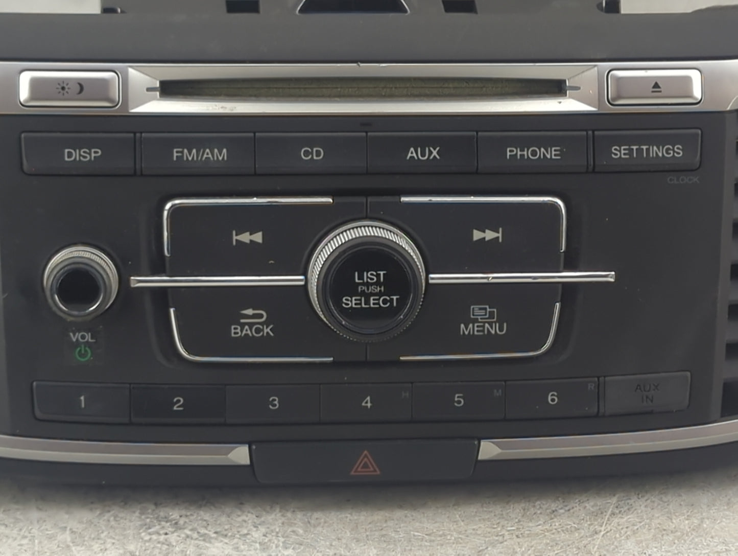 2013-2015 Honda Accord Radio AM FM Cd Player Receiver Replacement P/N:39100-T2A-A120 DEH-3138 Fits Fits 2013 2014 2015 OEM U