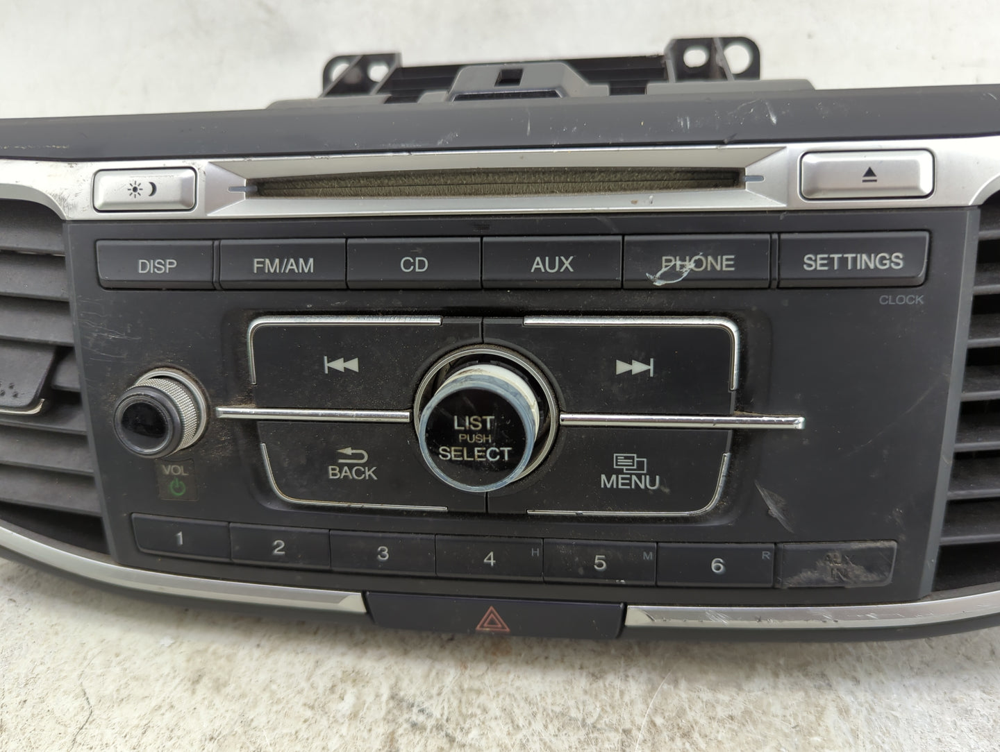 2013-2015 Honda Accord Radio AM FM Cd Player Receiver Replacement P/N:CD75962HXUWL U5030O9, CMT1083 Fits Fits 2013 2014 2015