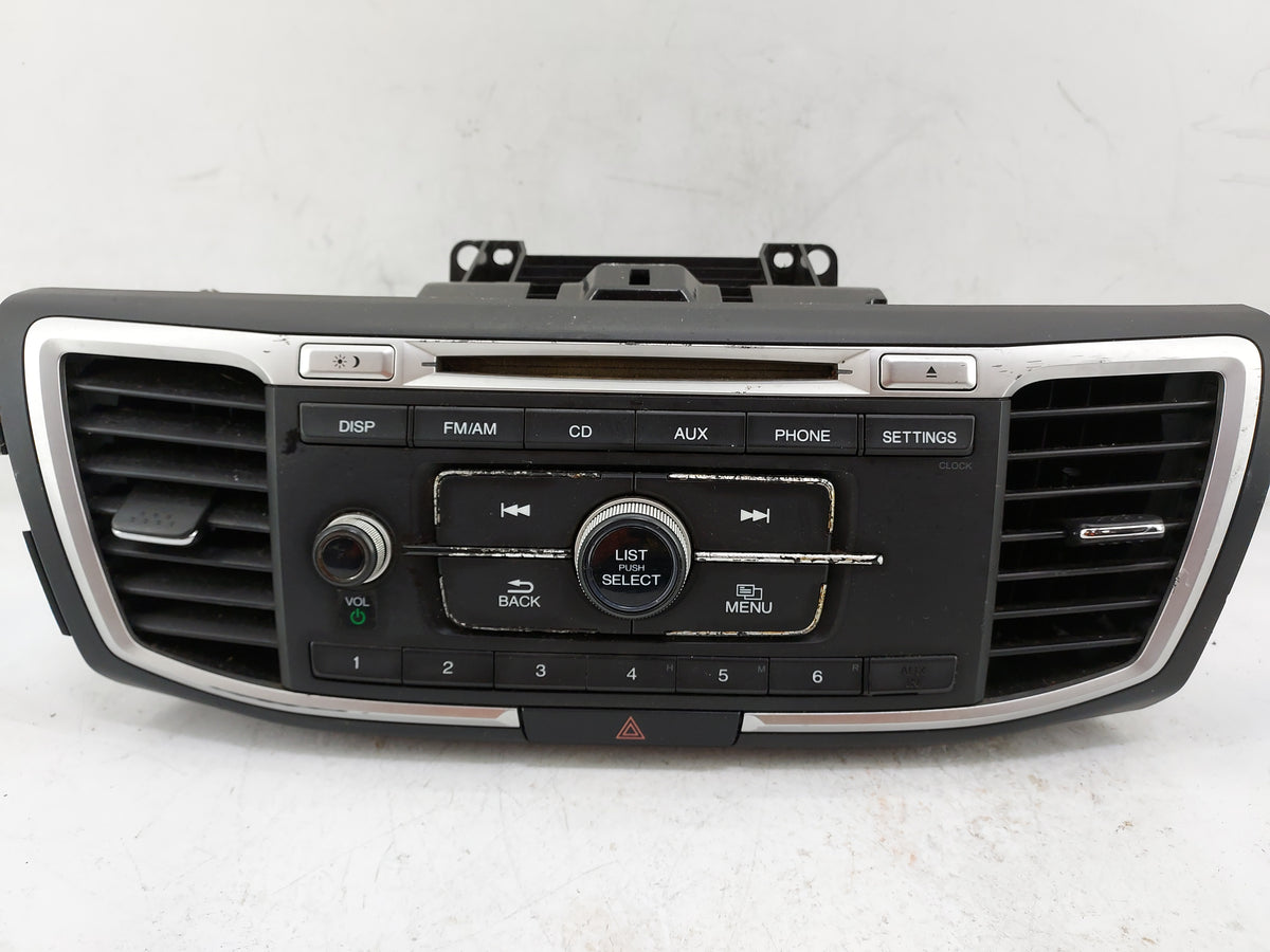 2013-2015 Honda Accord Radio AM FM Cd Player Receiver Replacement P/N:39100-T2A-A320 AJDK070, DEH-3138 Fits Fits 2013 2014 2