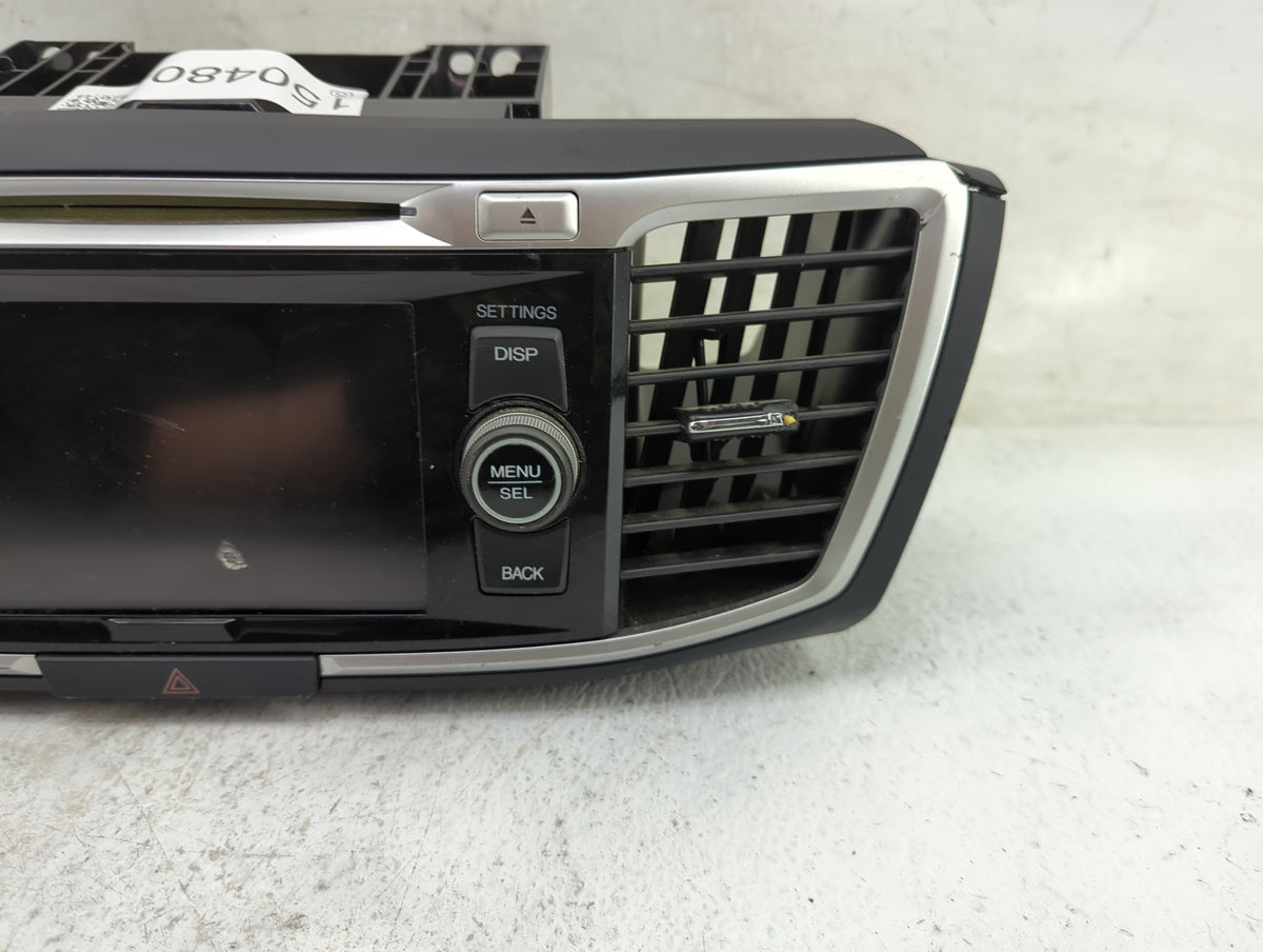 2013-2015 Honda Accord Radio AM FM Cd Player Receiver Replacement P/N:39101-T2A-A830-M1 MF834A0 Fits Fits 2013 2014 2015 OEM