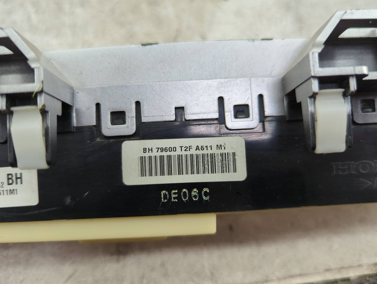 2013-2015 Honda Accord Climate Control Module Temperature AC/Heater Replacement P/N:79600T2FA611M1 Fits Fits 2013 2014 2015 