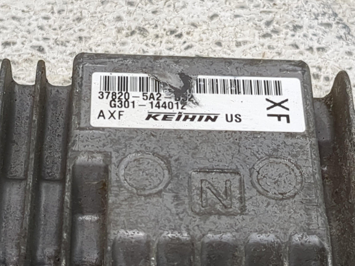 2014 Honda Accord PCM Engine Control Computer ECU ECM PCU OEM P/N:37820-5A2-B52 OEM Used Auto Parts - Oemusedautoparts1.com