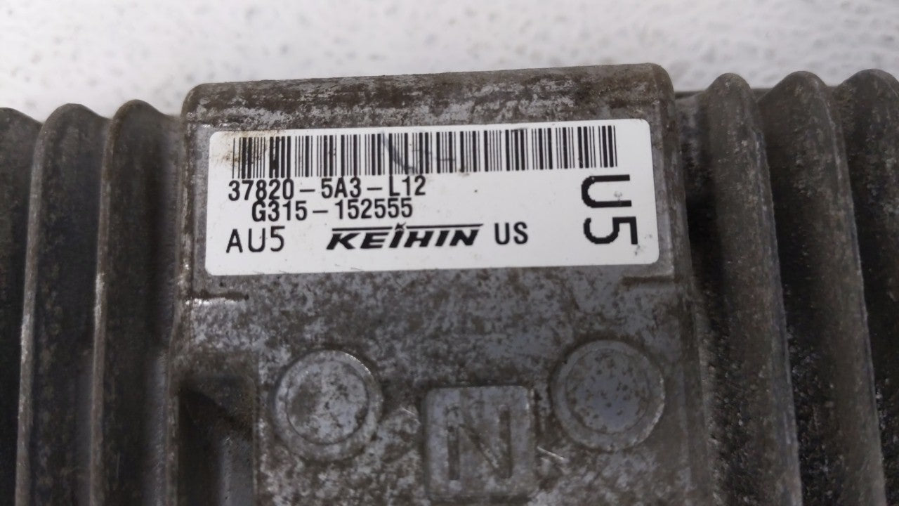 2014 Honda Accord PCM Engine Control Computer ECU ECM PCU OEM P/N:37820-5A3-L12 37820-5A2-B52, 37820-5A3-L11 Fits OEM Used A