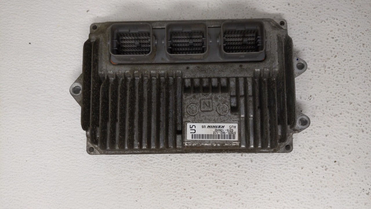 2014 Honda Accord PCM Engine Control Computer ECU ECM PCU OEM P/N:37820-5A3-L12 37820-5A2-B52, 37820-5A3-L11 Fits OEM Used A
