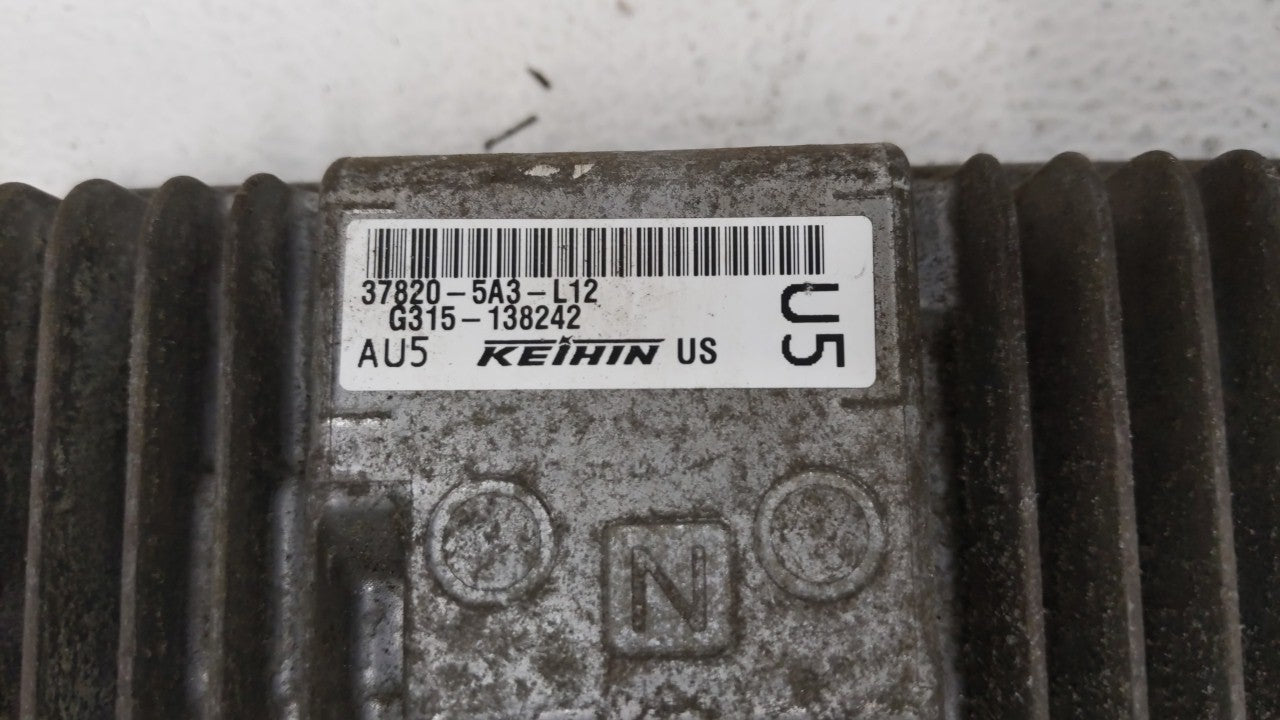 2014 Honda Accord PCM Engine Control Computer ECU ECM PCU OEM P/N:37820-5A3-L12 37820-5A2-B52, 37820-5A3-L11 Fits OEM Used A