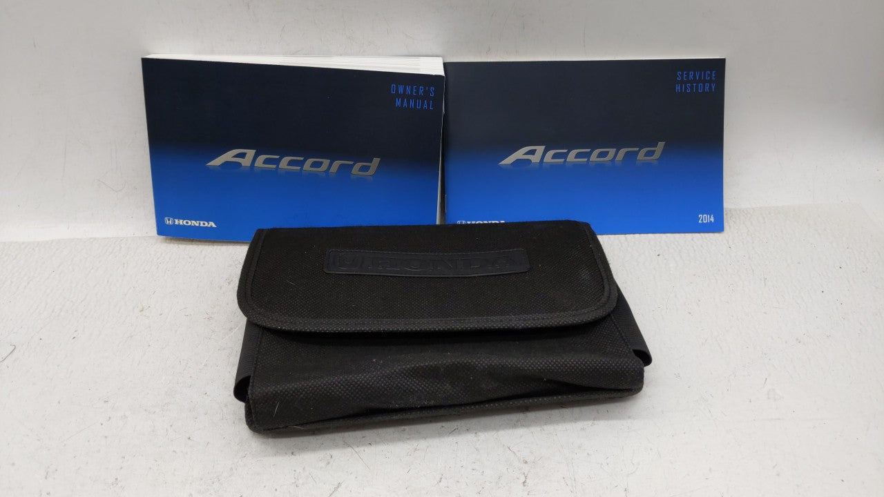 2014 Honda Accord Owners Manual Book Guide OEM Used Auto Parts - Oemusedautoparts1.com
