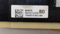 2013-2015 Honda Accord Climate Control Module Temperature AC/Heater Replacement P/N:79600-T2F-A411-M1 79600-T2F-C411-M1 Fits