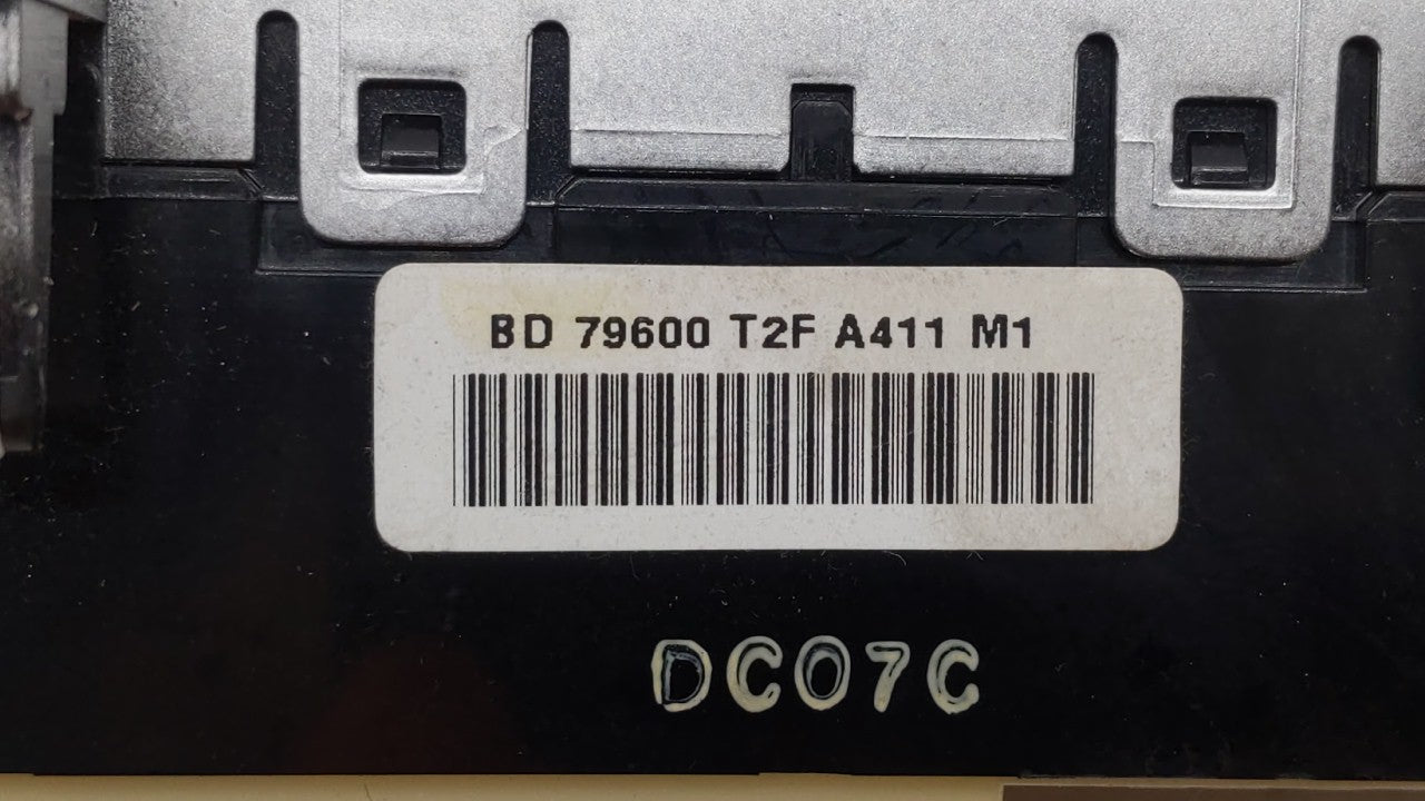 2013-2015 Honda Accord Climate Control Module Temperature AC/Heater Replacement P/N:79600-T2F-A411-M1 79600-T2F-C411-M1 Fits